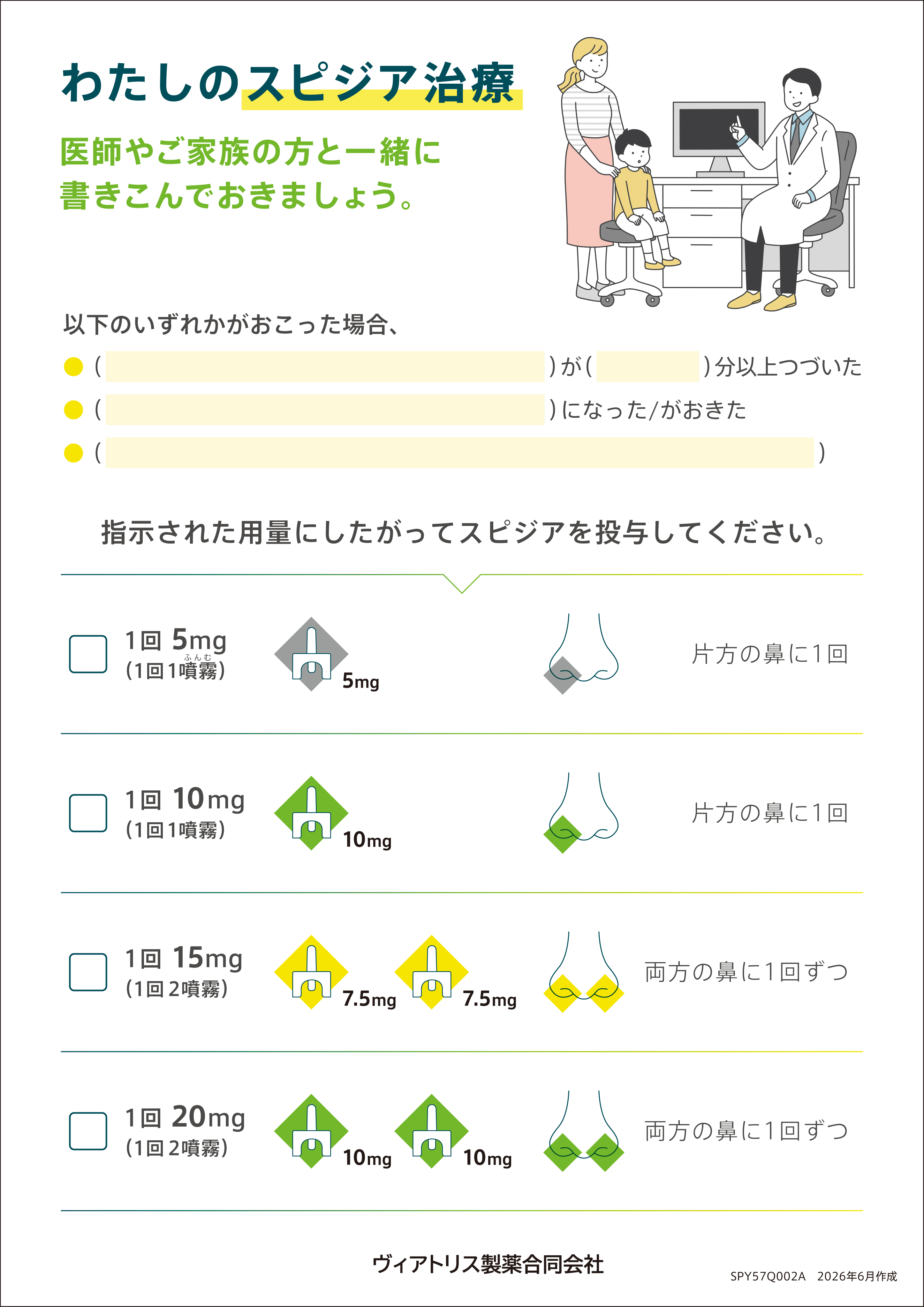 わたしのスピジア治療のサムネイル